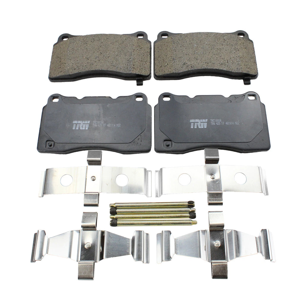 TRW Front Ceramic Brake Pads for Cadillac Chevy Ford Honda Pontiac Subaru Tesla (2010–2023)