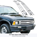 Stainless Chrome Grille for Chevy S-10/Blazer 2 Door (1994-1997)
