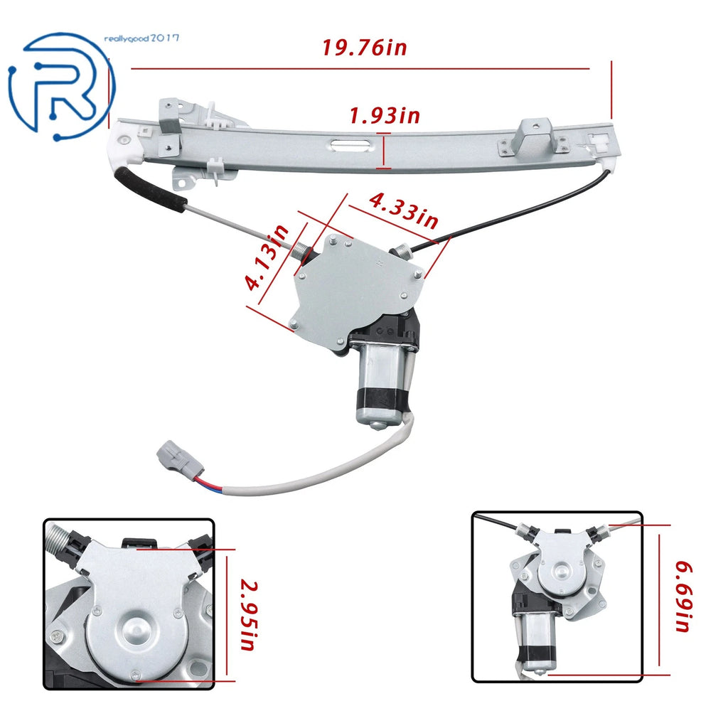 Electric Window Regulator for Mitsubishi Galant (2004-2012) Rear Right