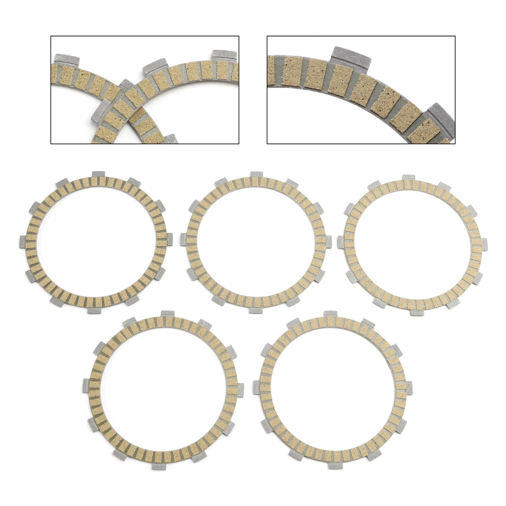 Clutch Friction Plate Kit for Kawasaki EX250 Ninja 250 250R (1988–2007) 13088-1013