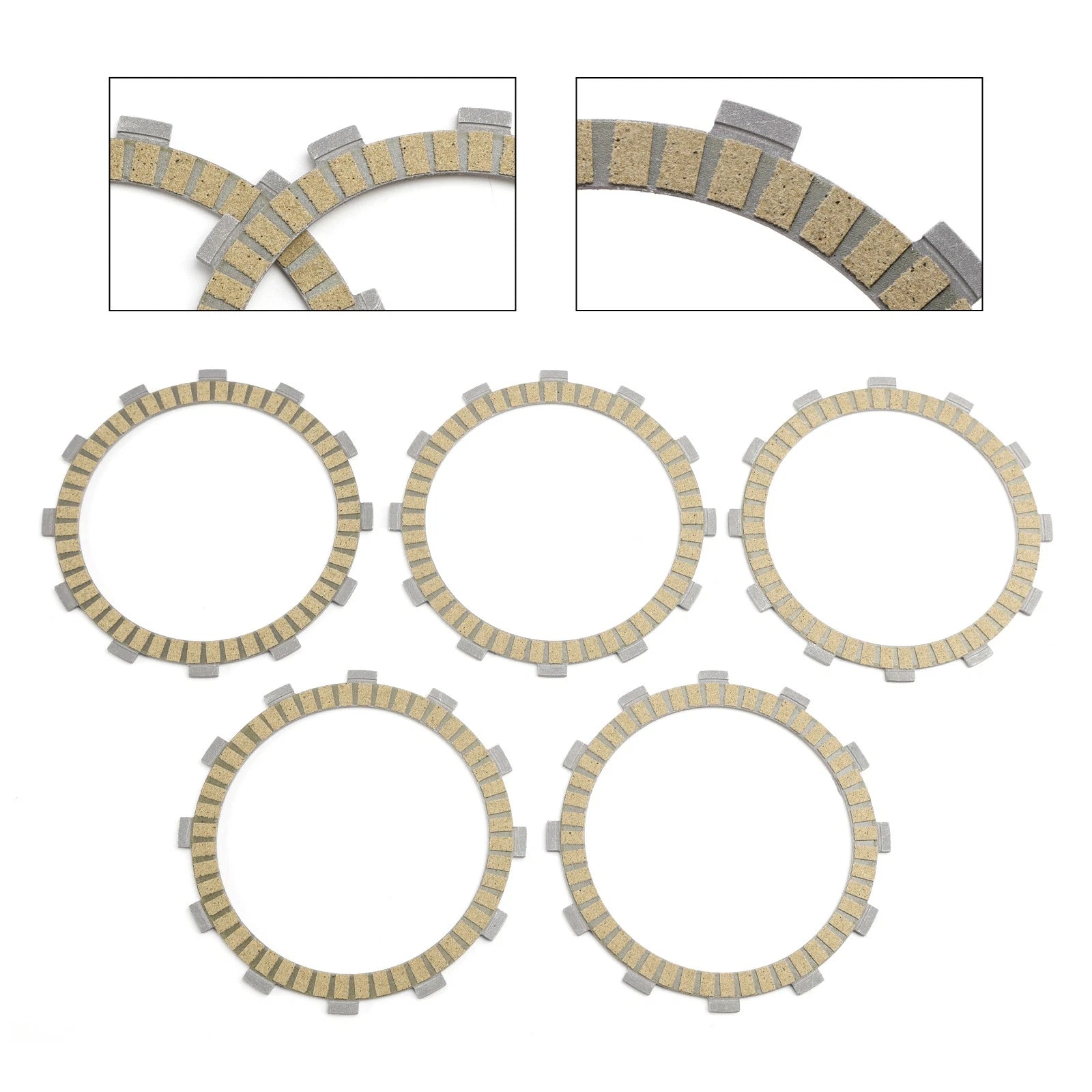 Clutch Friction Plate Kit for Kawasaki EX250 Ninja 250 250R (1988–2007) 13088-1013