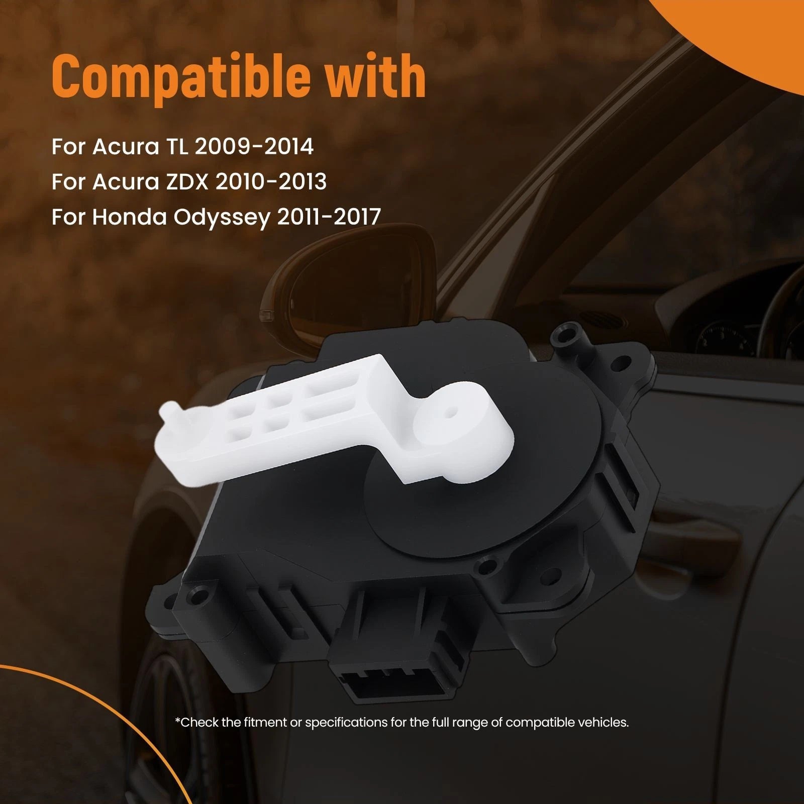 AC Heater Blend Door Actuator for Acura TL ZDX (2009–2014) 79160TK4A41