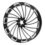 26" Front 18" Rear Wheel Rim Hub Belt Pulley for Harley Touring (1997–2008)