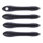 4pc Front/Rear Left & Right Outer Door Handles Blk Hyundai Sonata (2010–2014)