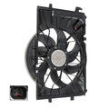 600W Engine Cooling Fan Assembly for Mercedes Benz W203 W209 (2001–2007)