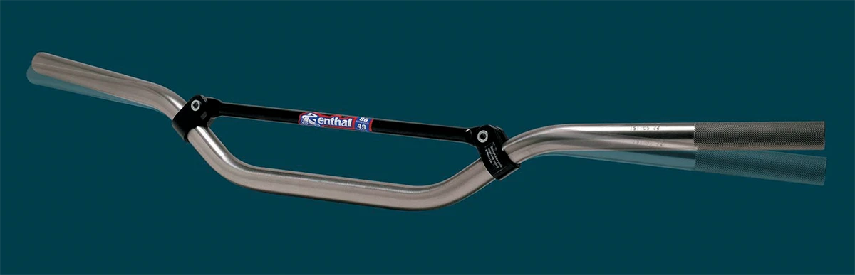 Renthal 7/8" Off-Road Handlebar for 110cc Playbike (Silver, 611-01-SI-03-219)