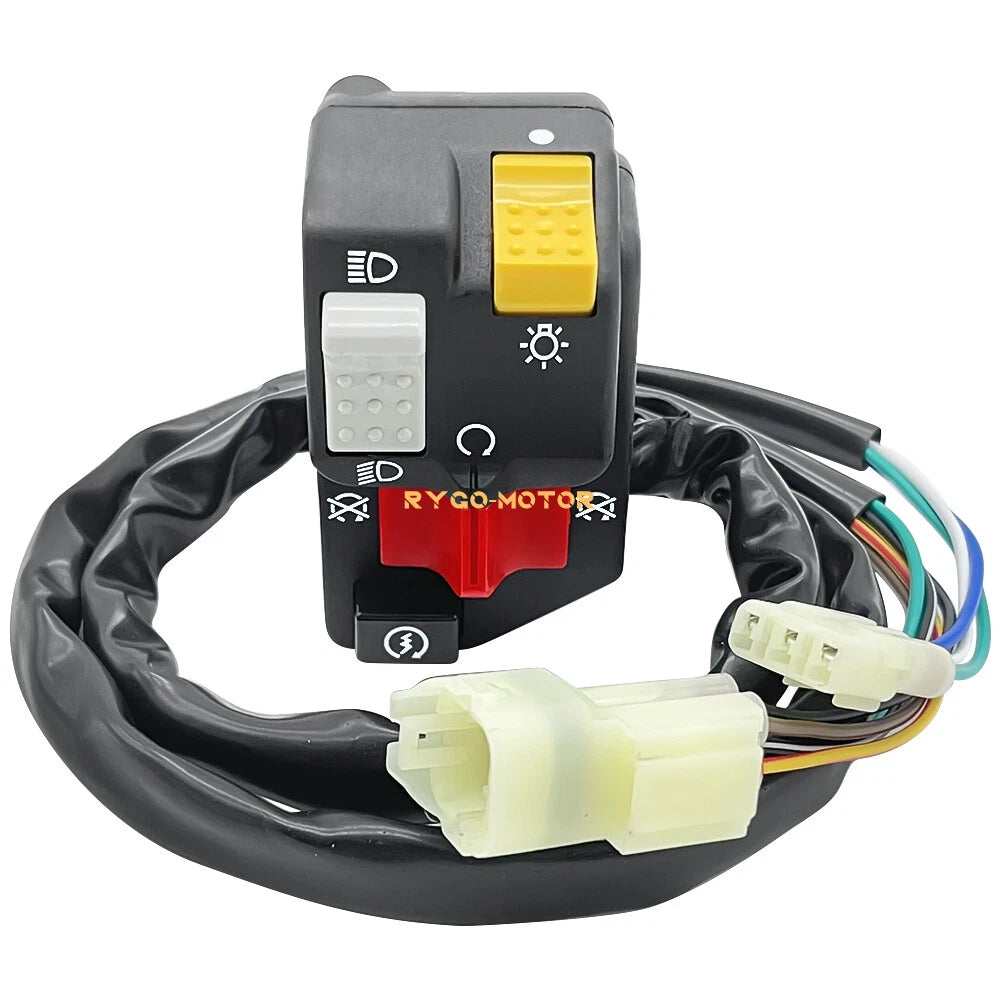 Handlebar Switch for Honda TRX250EX 2006–2007 (Start, Kill, Headlight)