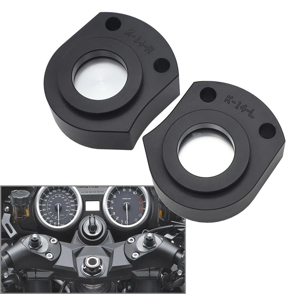Handlebar Riser Spacer Kit for Kawasaki Ninja ZX-14R ZZR 1400 (2006–2018)