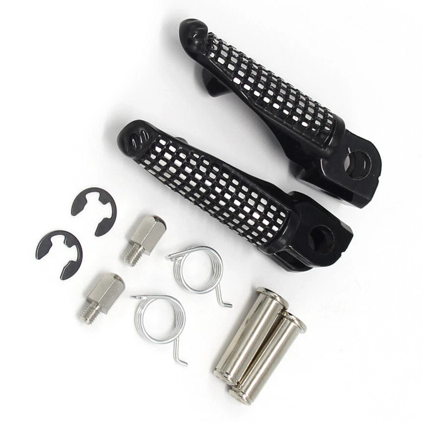 Front Footrest Pegs for Kawasaki ZX600 Ninja ZX6R ZX636 ZR800 (2000–2009)