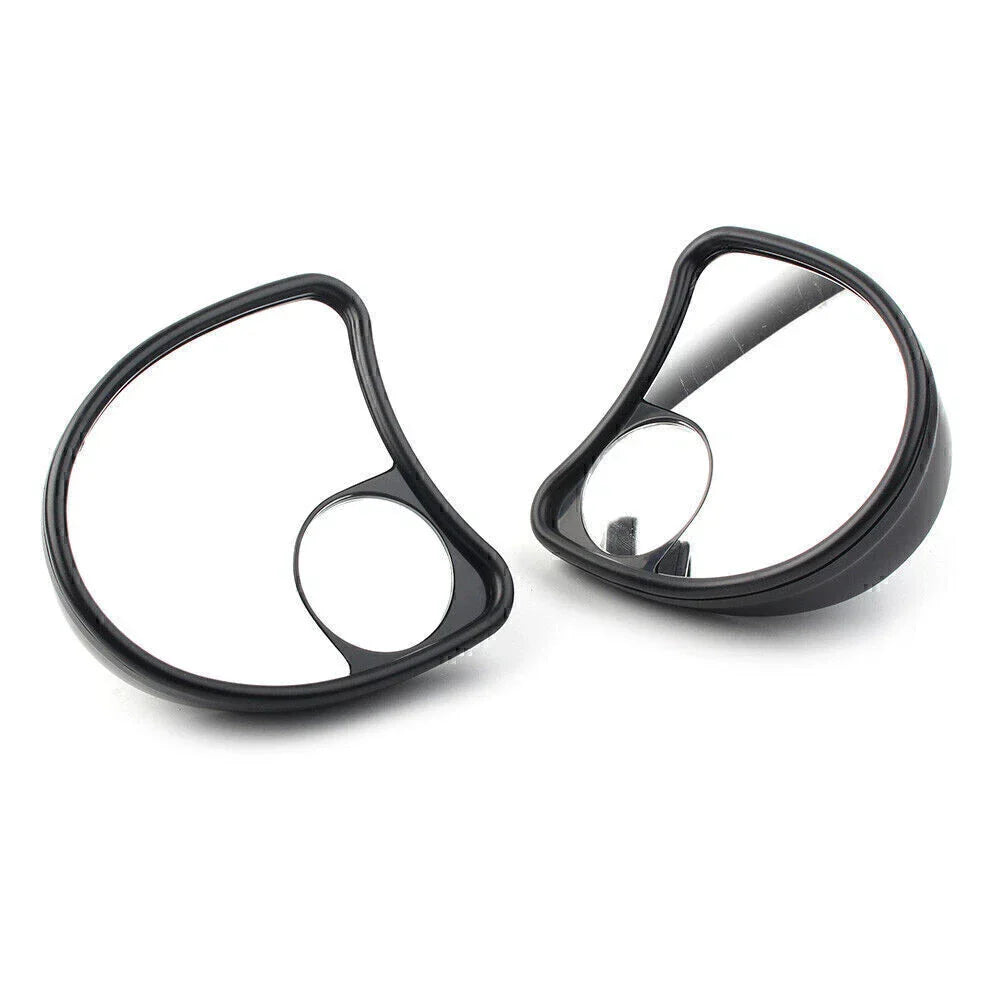Fairing Mount Blind Spot Side Mirrors for Harley Batwing Touring (96-13)