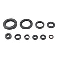 10pcs Engine Oil Seal Kit for Honda CRF250R CRF250X (2004–2017)