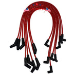 Spiral Core Spark Plug Wires for BBC Chevy 396 427 454 502 (1965–2002)