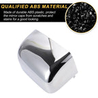 Set of 2 Rearview Mirror Cover Caps Chrome for Ford Excursion F150 F250 F350