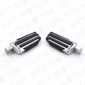 Chrome Wing Footrest Peg for Harley Davidson Dyna Glide Sportster (883-1200)