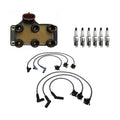 Set of 6 Denso Ignition Coil Wire & Double Platinum Spark Plugs for Ford Mazda 3.0