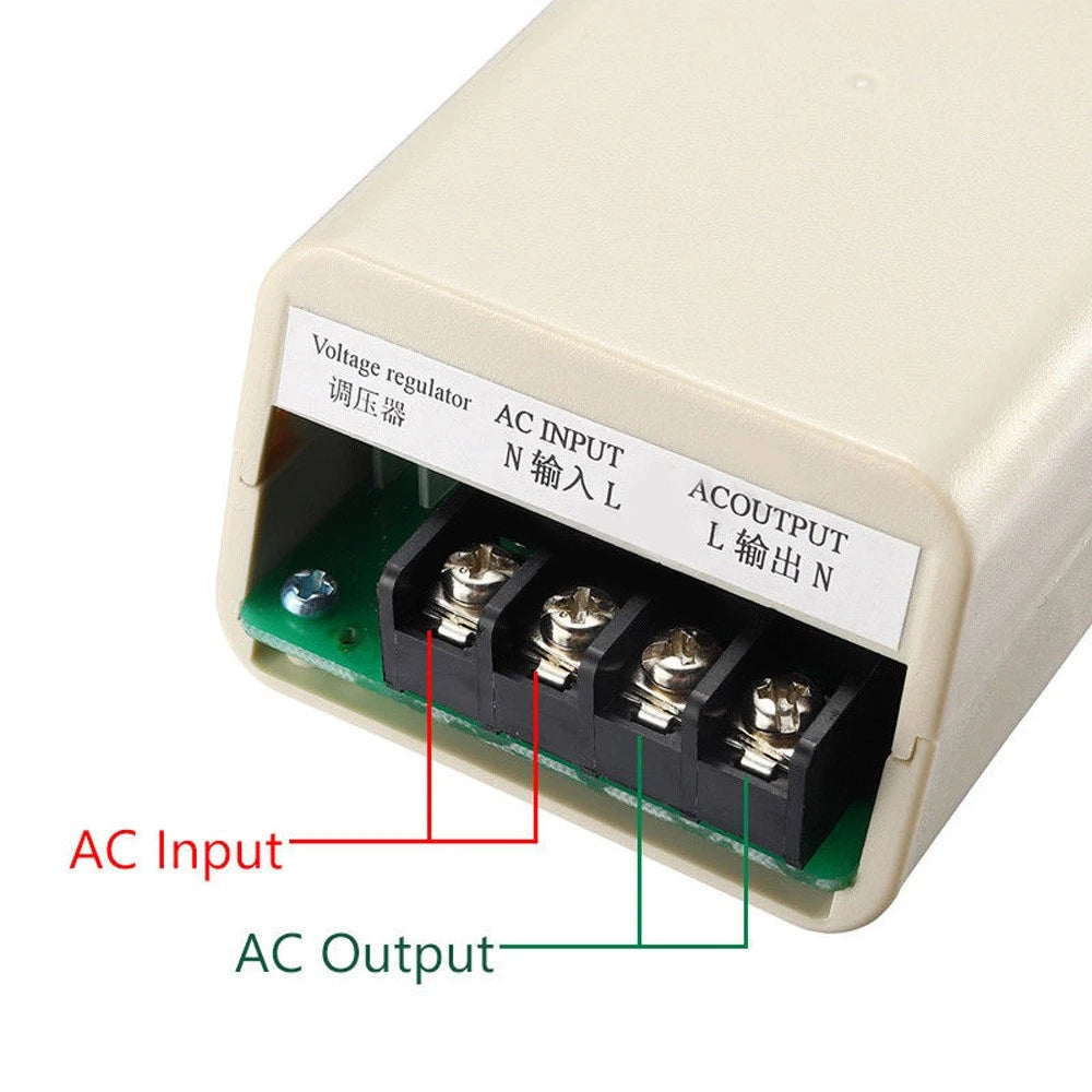 Pro 4000W 220V AC SCR Motor Control Voltage Regulator Dimmer Tool
