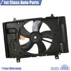 Front Radiator Cooling Fan Assembly for Nissan Versa (2007-2012)