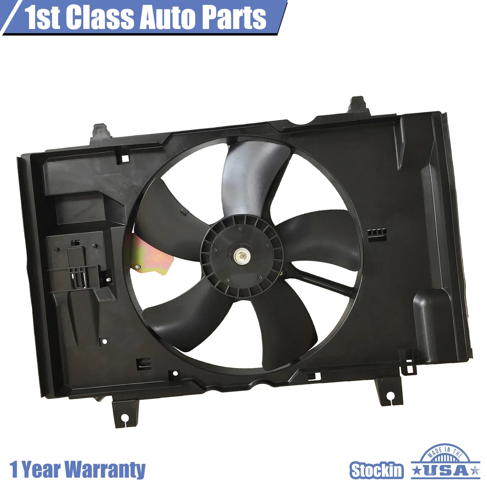 Front Radiator Cooling Fan Assembly for Nissan Versa (2007-2012)