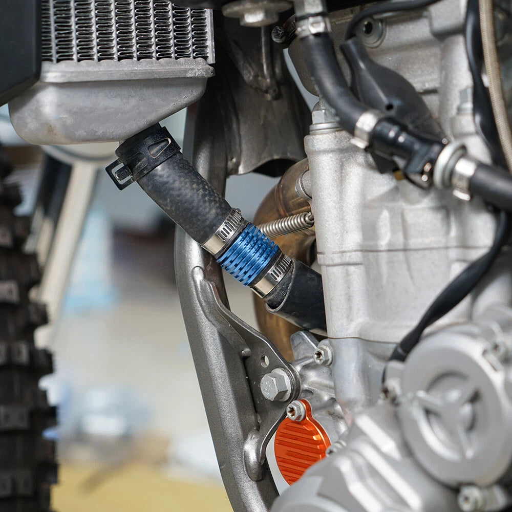 Aluminum In-Line Radiator Water Cooler for Suzuki RM RMZ RMX DR DRZ (125-450CC)