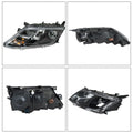 Set of 2 Front Headlights for Ford Fusion (2010–2012) Left+Right Clear