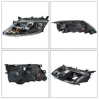 Set of 2 Front Headlights for Ford Fusion (2010–2012) Left+Right Clear