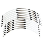 19" Rim Wheel Stickers White for Honda CRF 450R 2002-2021, CRF 250R 2003-2021