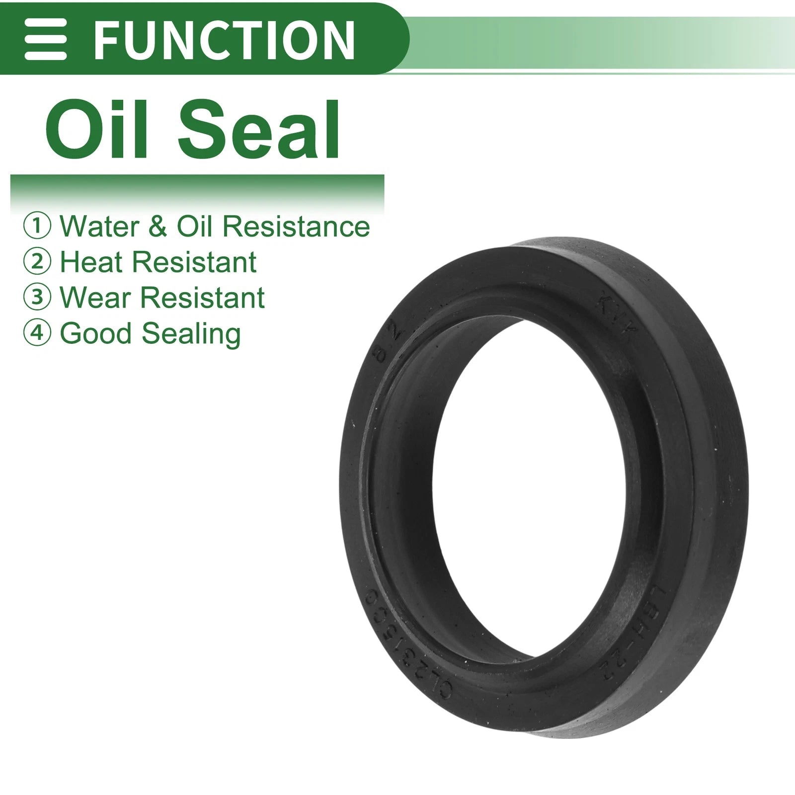 Set of 5 Oil Seal Ring 22x30x4.5mm NBR Rubber for Various Models 