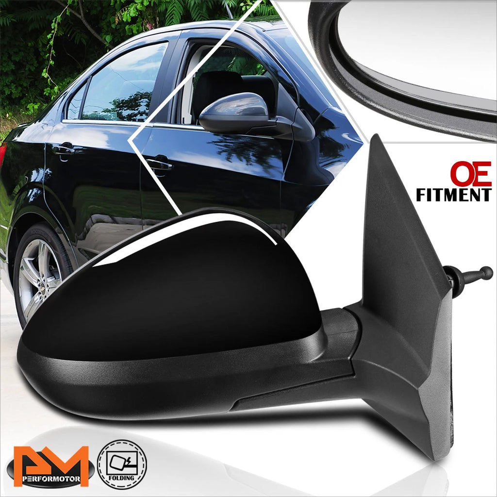 OE Style Manual Adjust Side Door Mirror for Chevy Sonic (2012–2019)