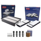 Tune Up Kit 4 Spark Plugs & Boots for Mazda 3 GT S (2006–2009)