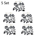 Set of 5 Carburetor Repair Kits for B&S Engines (495606, 494624)
