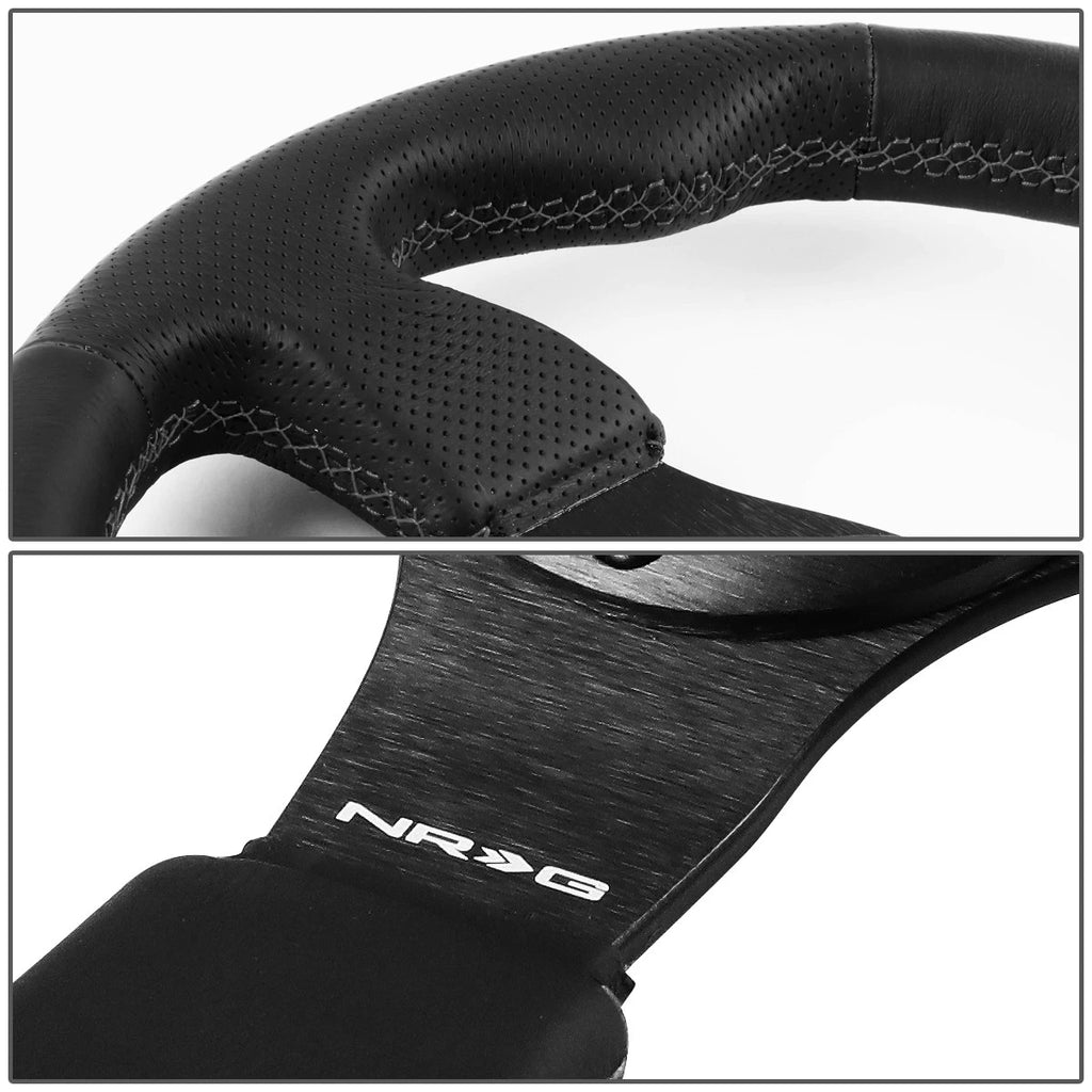 NRG Reinforced Steering Wheel 32cm Type-R for Universal Fit