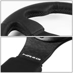 NRG Reinforced Steering Wheel 32cm Type-R for Universal Fit
