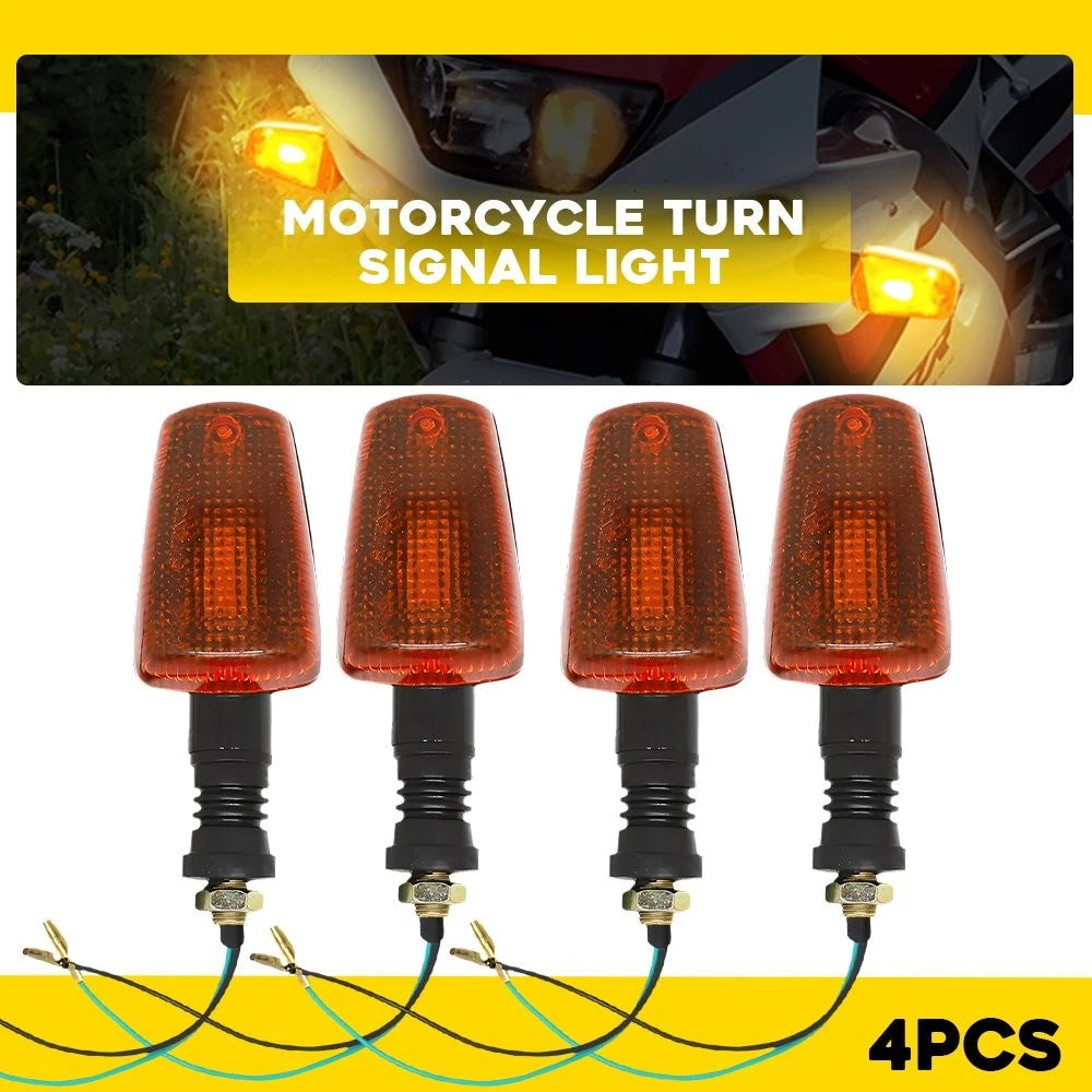 Turn Signal Light Set for Yamaha TW200 XT225 XT250 FZR400 FZR600 XT600 (1987–2007)