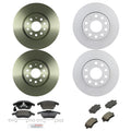 Set of 4 Bosch Quietcast Disc Brake Pads & Rotors for Jetta