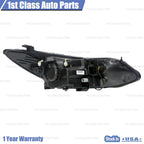 Halogen Headlight with LED D.R.L for Chevrolet Cruze (2016–2019)
