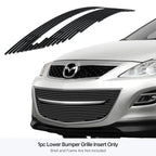 Lower Bumper Grill Insert for Mazda CX-9 (2010-2012) - Stainless Black Billet