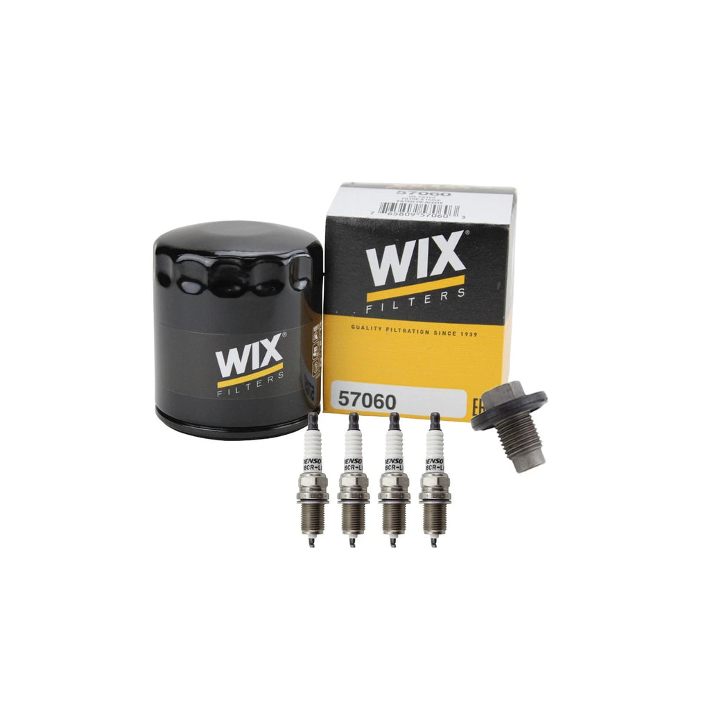 Wix Engine Oil Filter & Denso Spark Plugs Set for Compass Patriot Sebring (L4)