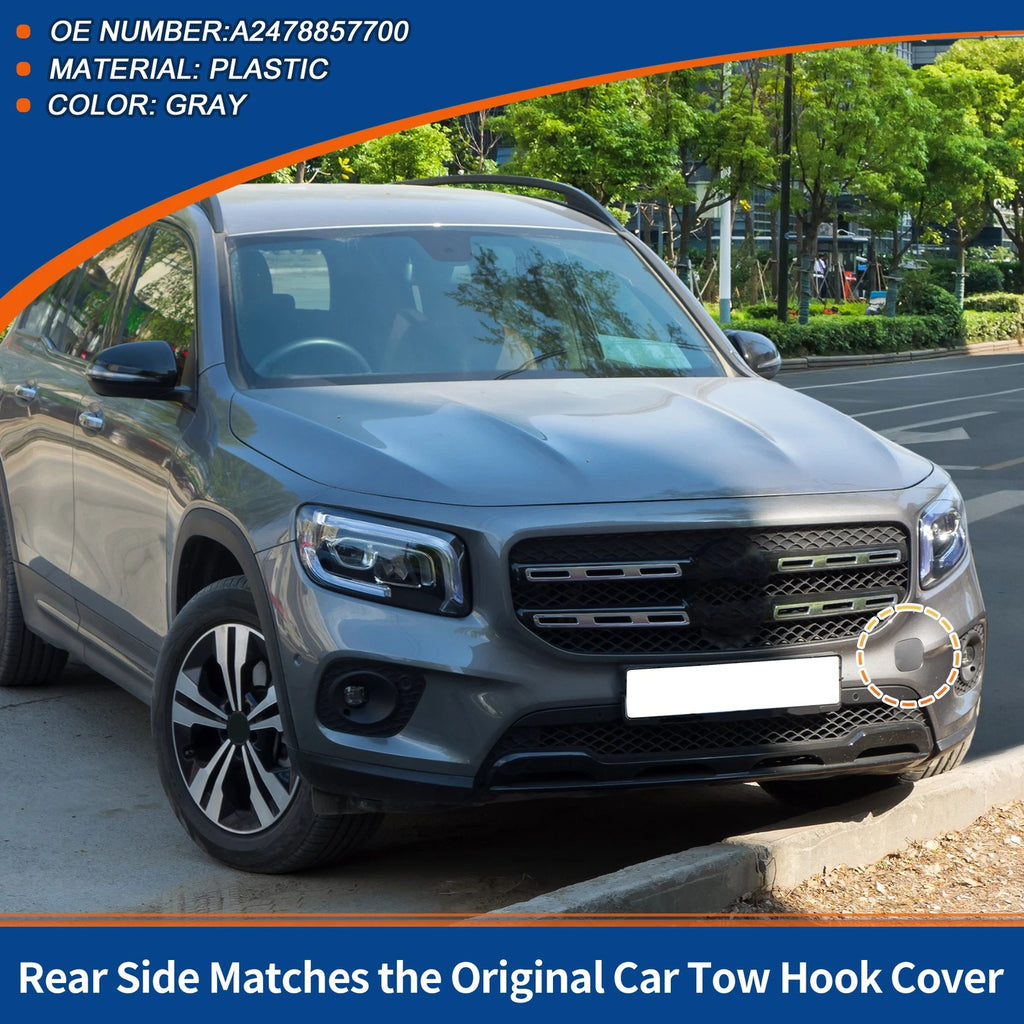 Tow Hook Cover for Mercedes GLB X247 W247 (A2478857700) Gray