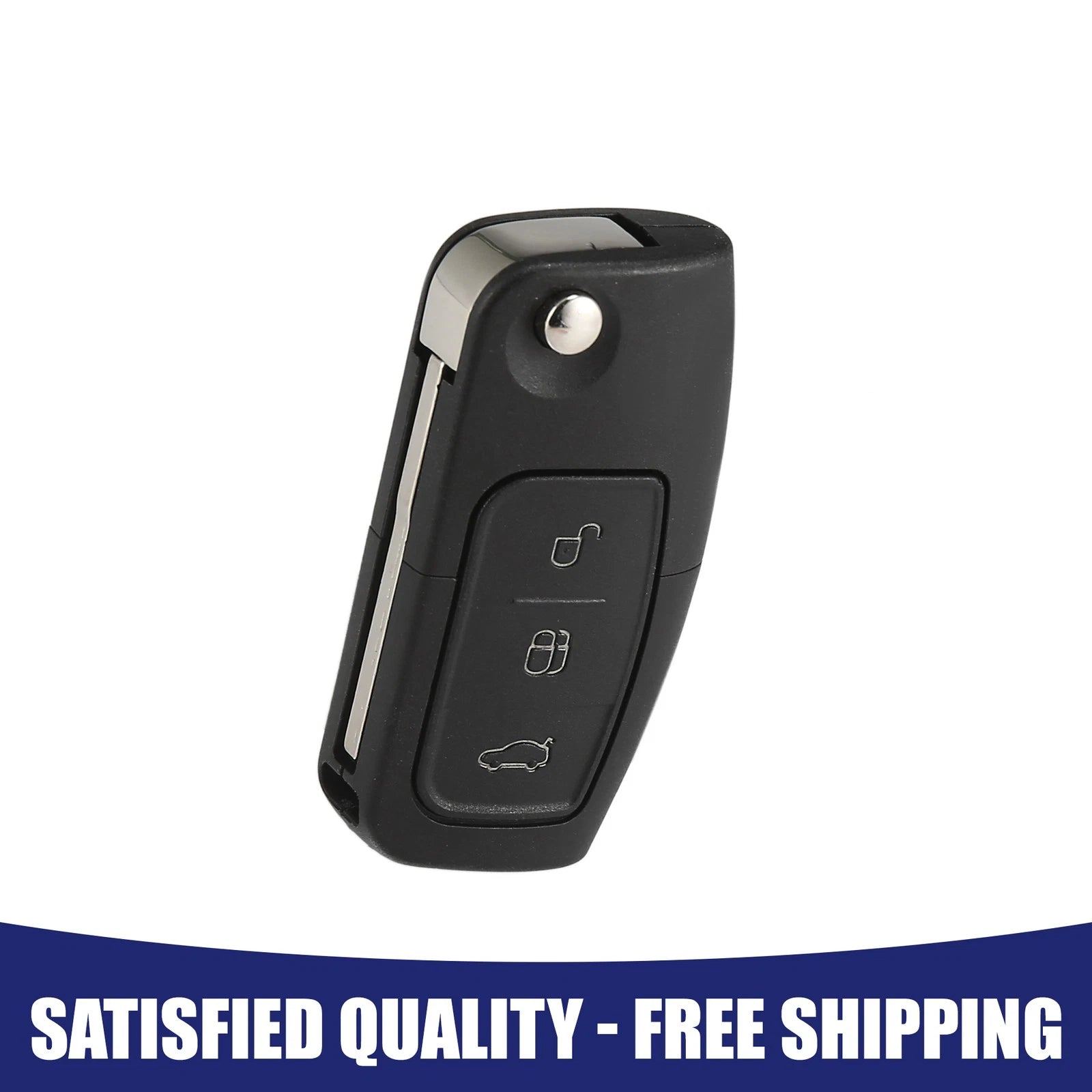 1X 433MHz Fob Car Remote Key for Ford Focus Mondeo Fiesta Galaxy 