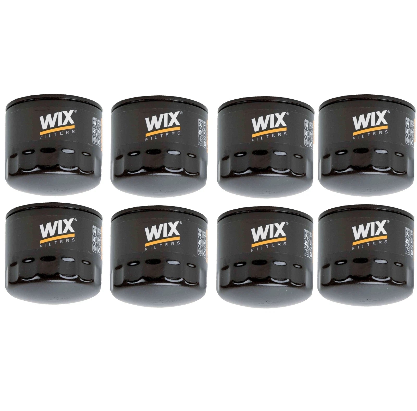 Set of 8 Wix 51064 Engine Oil Filters for (Spin-On)