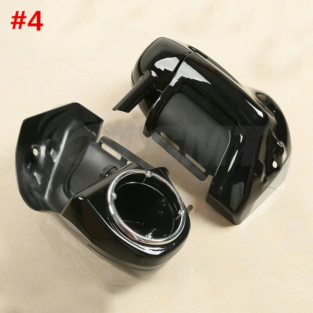 Lower Vented Fairings w/ 6.5" Speakers for Harley FLHT (1989-2013)