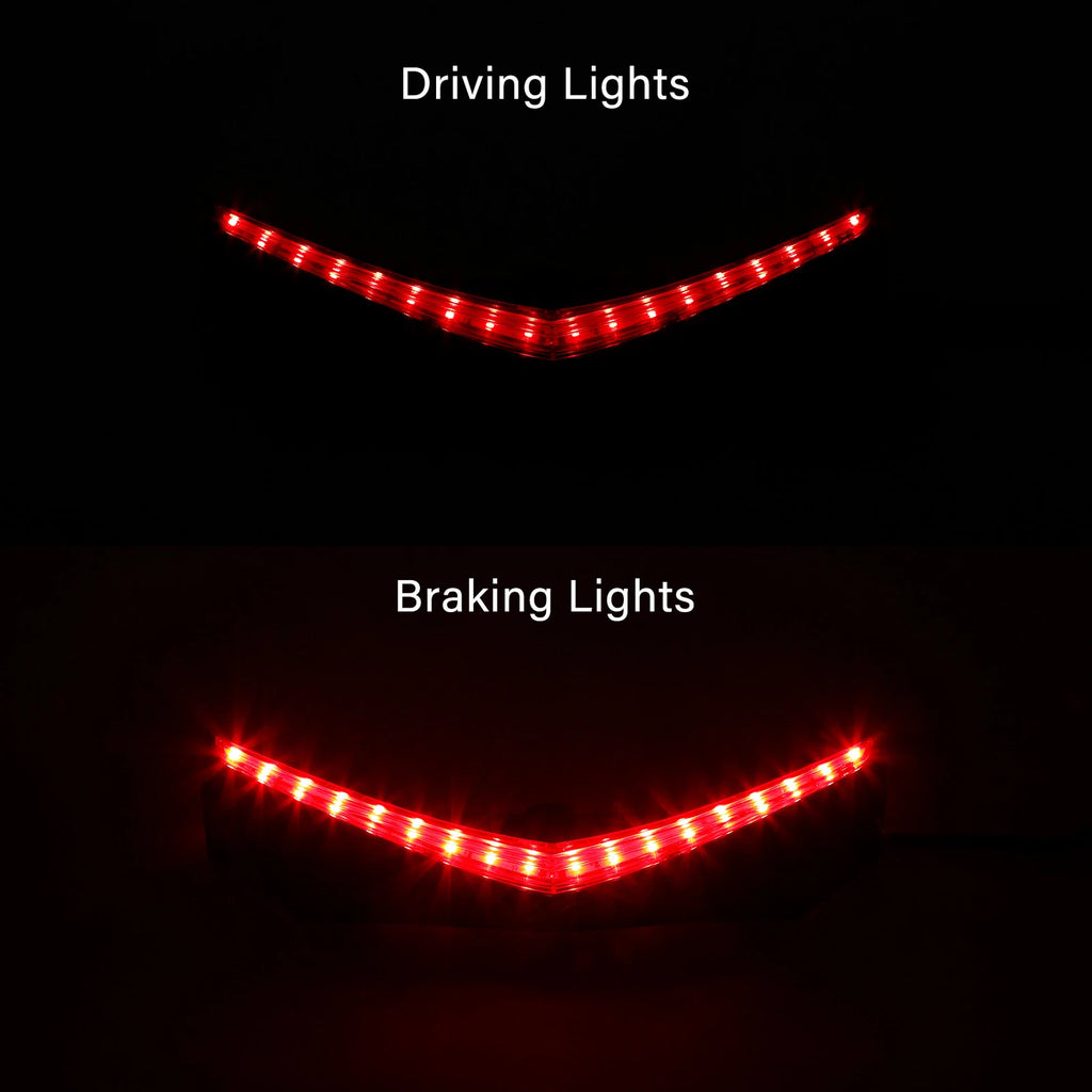 Rear Fender Tip Run Brake Vertical LED Light for Honda GL1800 (2012–2017)