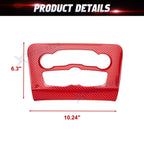 Carbon Fiber Look AC Switch Panel Cover for Dodge Charger (2015-2023)