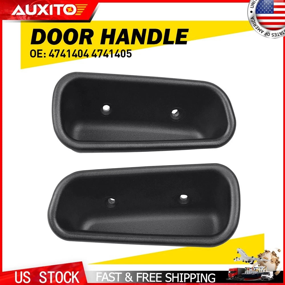Set of 2 Front Door Pull Handle Cups for Dodge Ram 1500/2500/3500 (1994–2002)