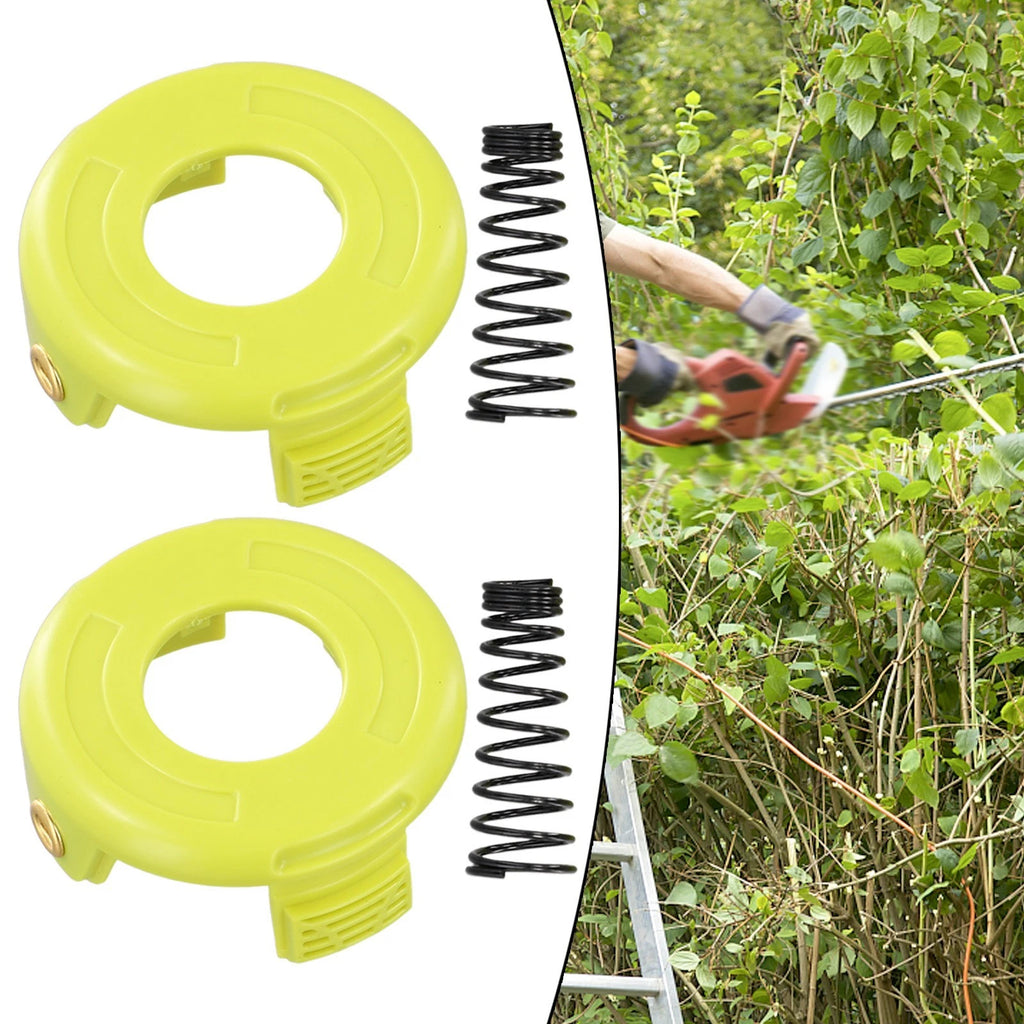 2 Sets Trimmer Spool Cover Spring for RAC118 RLT3525S