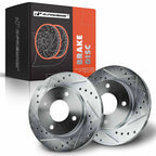 Front Drilled Brake Rotors for Nissan Sentra (2000–2006)