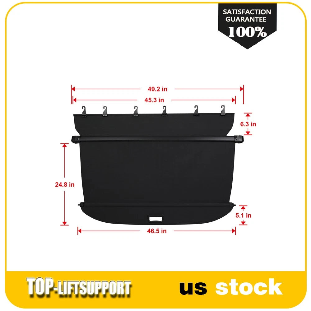 Retractable Rear Cargo Security Trunk Cover for Subaru Forester (2025)