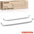 2X Steel Fuel Tank Straps for Chevrolet El Camino (1978–1987)