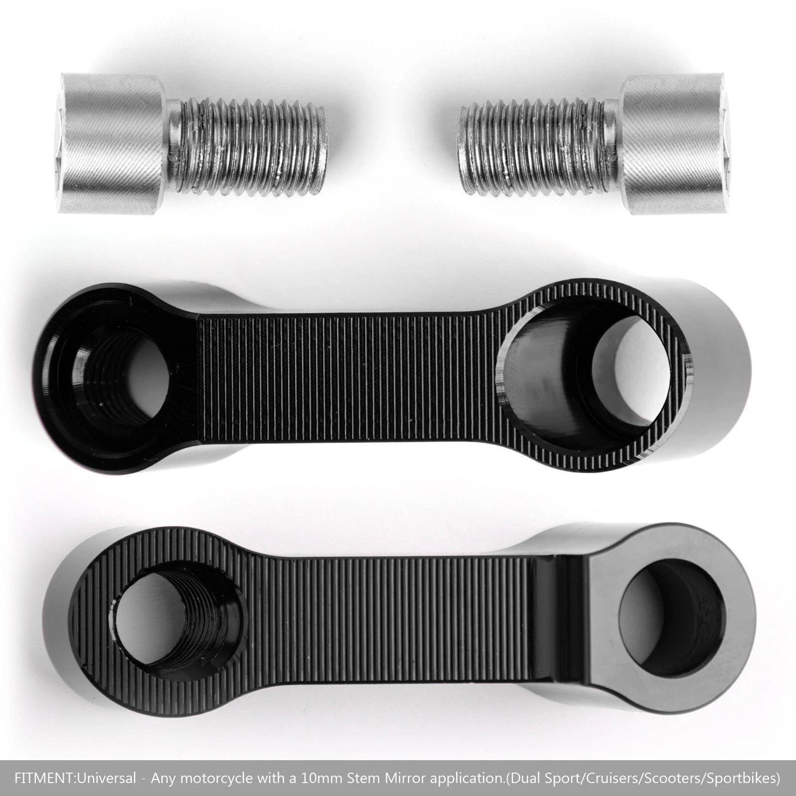 2X Motorcycle Mirror Extenders 10mm for Honda T9 (2019–2023)
