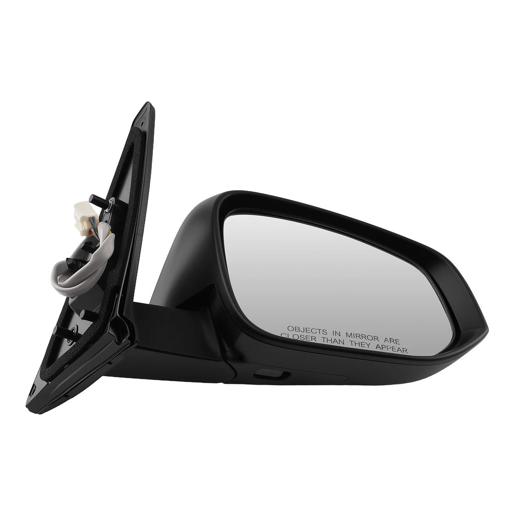 Heated Right Mirror Power Puddle for Toyota 4Runner (2014-2018) Black